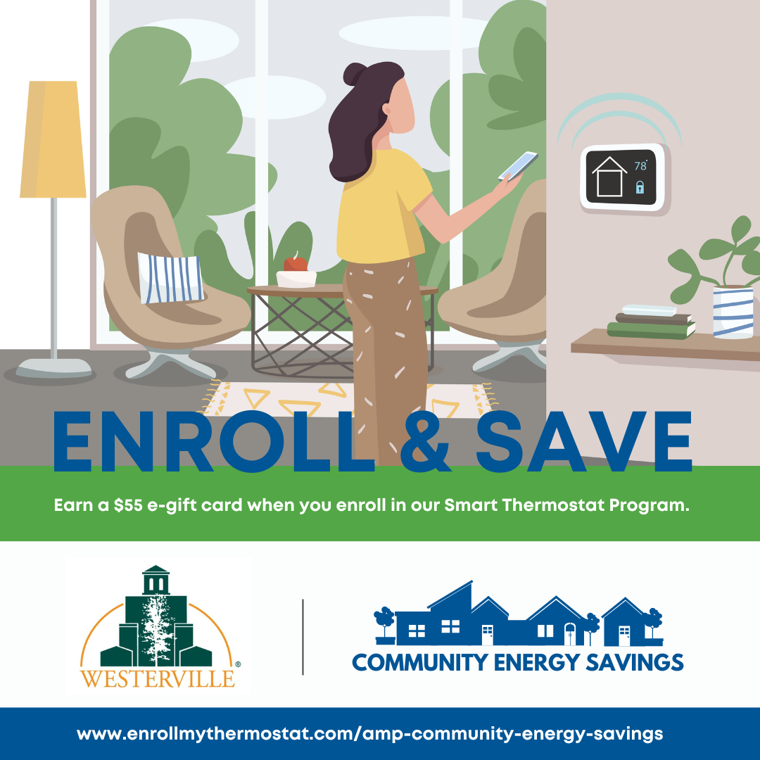 Westerville_illustration Enroll & Save graphic