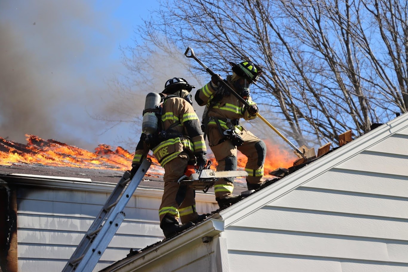 Roof Fire