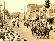 Historical parade through uptown