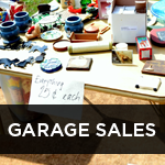 garage and yard sales