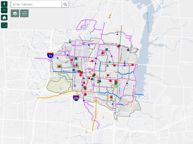 Parks and Trails Mobile App